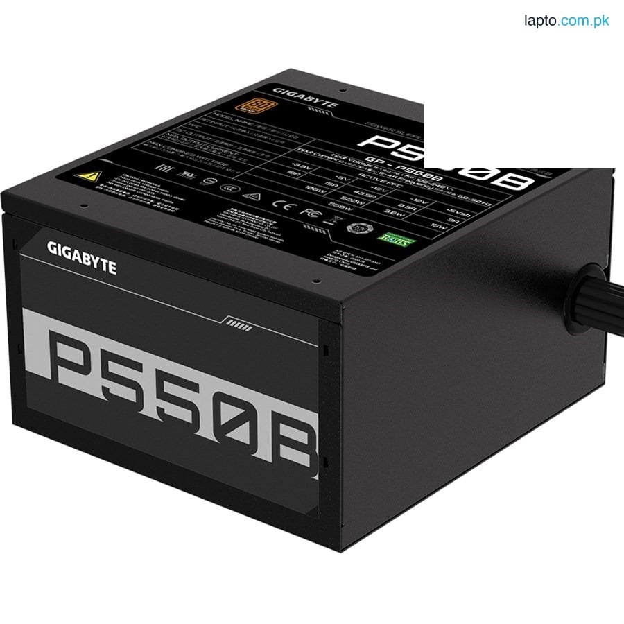 Gigabyte P550B 80 PLUS Bronze Certified 550W Power Supply