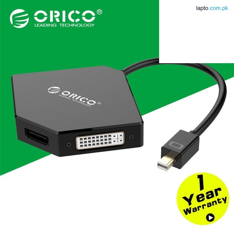 ORICO Mini DisplayPort to HDMI+DVI+VGA Adapter (DMP-HDV3)