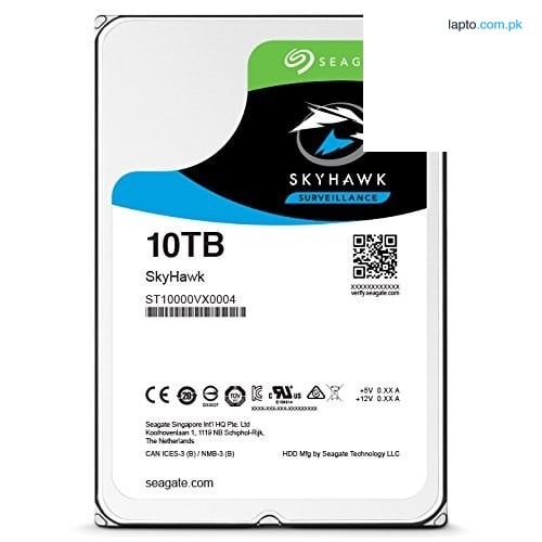 Seagate SkyHawk 10TB Surveillance Hard Drive (ST10000VX0004)