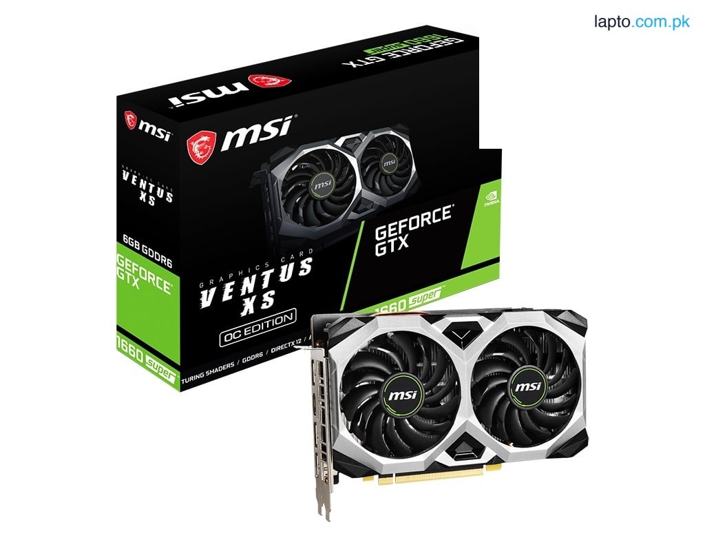 MSI GeForce GTX 1660 SUPER VENTUS XS OC Graphics Card | 912-V375-279