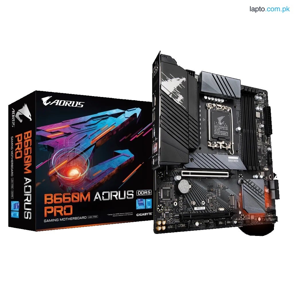 Unleashed Performance Gigabyte B660M AORUS PRO UNLEASHED PERFORMANCE 12th & 13th Gen - Rs. 46,200