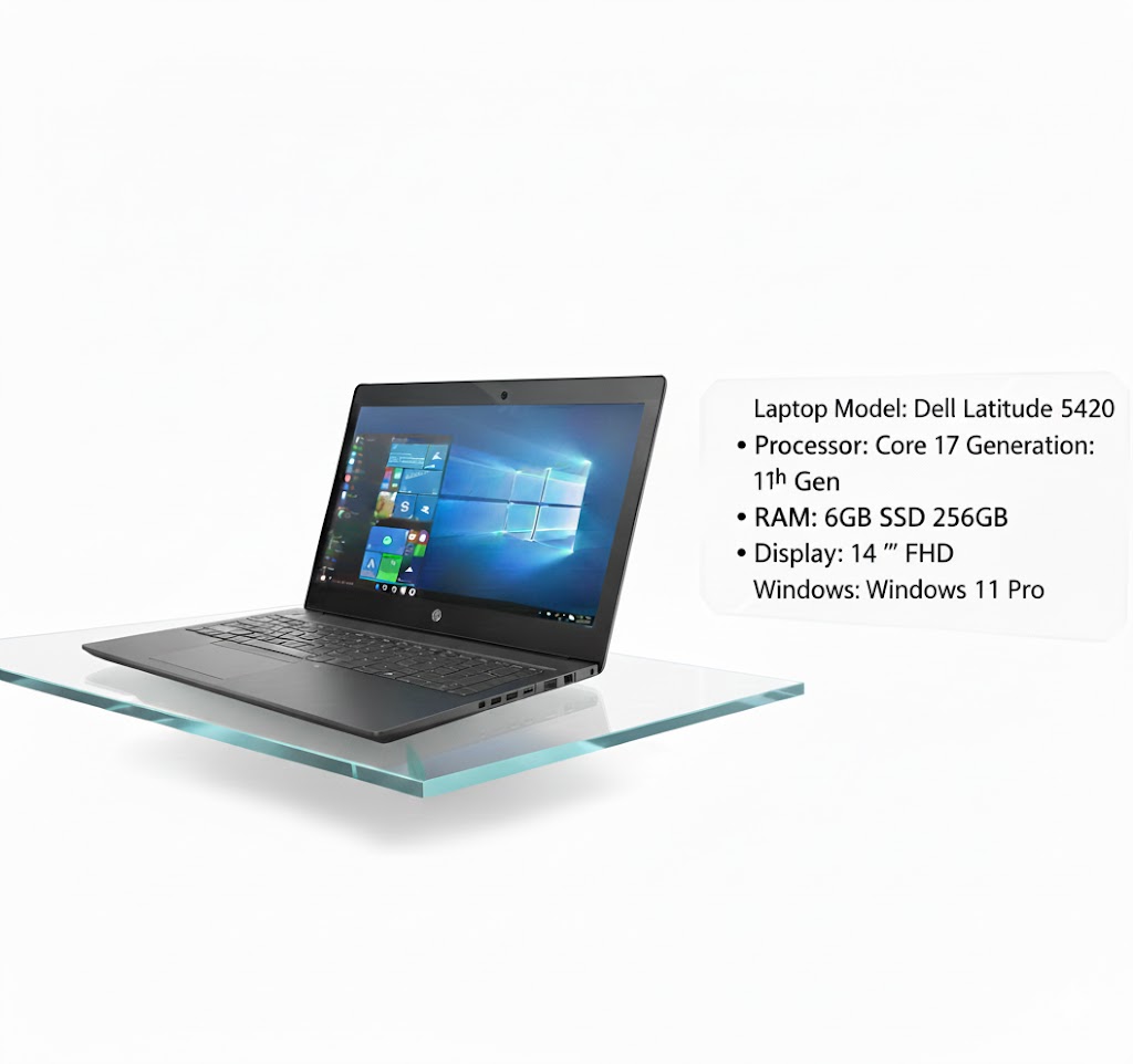 Dell Latitude 5420 | Core i7 11th Gen | 16GB RAM | 256GB SSD | 14" FHD Display | Windows 11 Pro