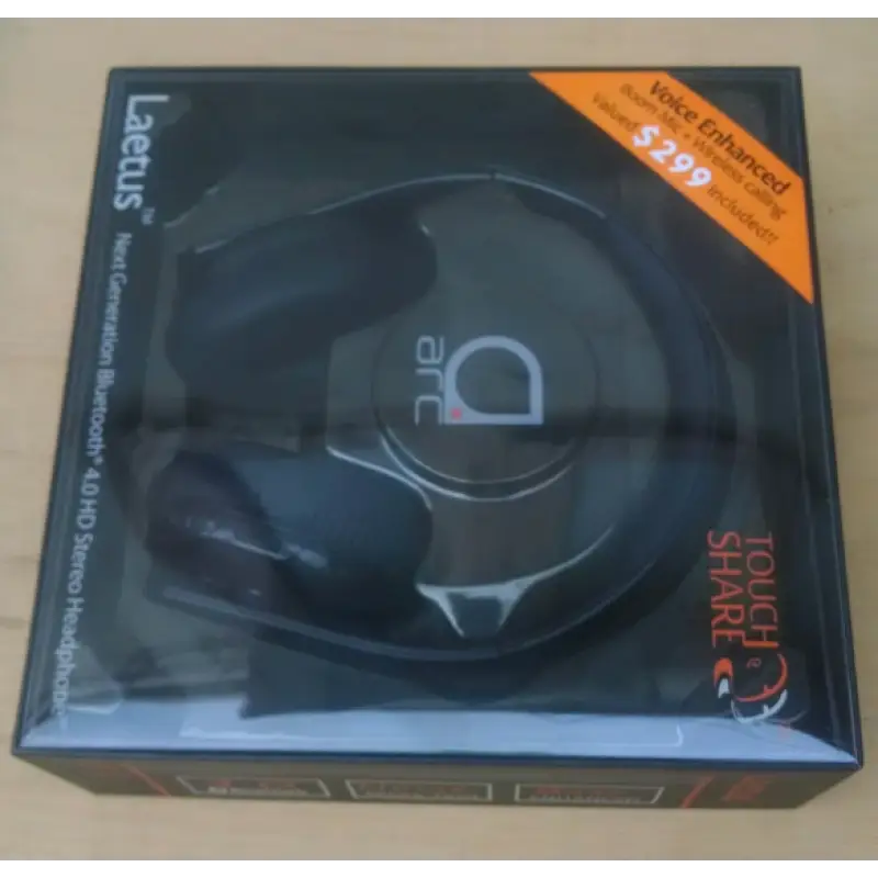 ARC Laetus Wireless Bluetooth Headphones | On-Ear | 40H Playtime | Volume Control