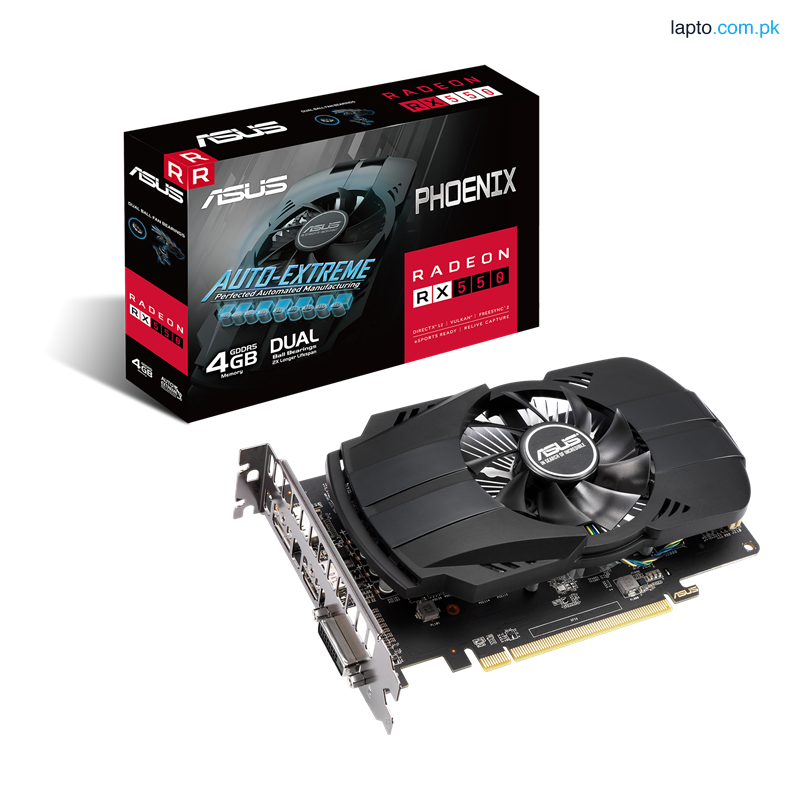 ASUS AMD Radeon PH-RX 550 4GB Graphics Card - Rs. 53,025